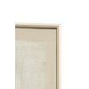 Nástenná dekorácia 90x3,5x120 cm MAREYA olivovozelená+krémová