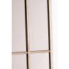 Zrkadlo 77x3x183 cm RINCON dymové sklo+zlato