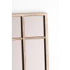 Zrkadlo 77x3x183 cm RINCON dymové sklo+zlato