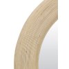 Zrkadlo Ø109,5x4,5 cm PIEDRE ratan natural