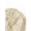 Hodiny Ø48 cm SISTELO taupe mramor