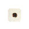 Hodiny 20,5x6x20,5 cm PABLIA mramor biely
