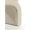 Puf 60x46x46 cm NAFYA buclé taupe