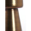Príručný stolík Ø29x47 cm DAKWA lesklý hnedý bronz