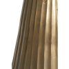 Jedálenský stôl Ø100x75 cm RIANNE mramor taupe-antic bronz