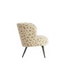 Stolička 68x67x72 cm DIEYDA taupe+béžovo-matná čierna