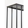 Príručný stolík 48x26x60 cm MACY antický bronz