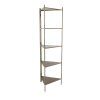 Otvorená skrinka 58,5x41x200 cm DISPLAY antický bronz