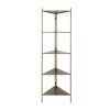 Otvorená skrinka 58,5x41x200 cm DISPLAY antický bronz