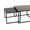 Konferenčný stolík S/3 max 120x60x45 cm KUMALU antický bronz