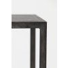 Konzola 140x35x80,5 cm YLAYA antická čierna