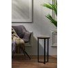 Stĺp Ø30x60,5 cm RETIRO matná čierna + surový antický bronz