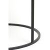 Konferenčný stolík S/2 Ø67,5x39,5+Ø75x45 cm TALCA surový nikel