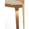Konzola 110x40x80 cm GIULIO mramor taupe+antický bronz