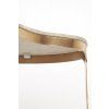 Konferenčný stolík 65x39x41 cm GIULIO mramor taupe+antický bronz