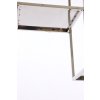 Otvorená skrinka 100x30x205 cm REZINA nikel