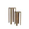 Stĺp S/2 30x30x80+35x35x100 cm OXE mravec bronz+dymové sklo