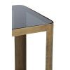 Stĺp S/2 30x30x80+35x35x100 cm OXE mravec bronz+dymové sklo