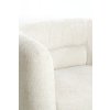 Stolička 105x85x81 cm KIALY krémová
