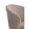 Jedálenská stolička 58x58x78 cm RADAJA taupe+čierna