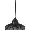 Závesná lampa Ø32x32,5 cm MILLA matná čierna