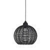 Závesná lampa Ø32x32,5 cm MILLA matná čierna