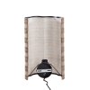 Nástenná lampa 26x15,5x40 cm VERDANTIA tmavo olivovozelená