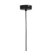 Závesná lampa Ø30x26 cm KYLIE čierno-zlatá