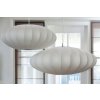 Závesná lampa Ø70x30 cm FAY biela