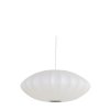 Závesná lampa Ø70x30 cm FAY biela