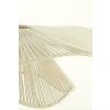 Závesná lampa Ø80x22 cm ELCKA krémová