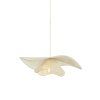 Závesná lampa Ø80x22 cm ELCKA krémová