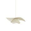 Závesná lampa Ø80x22 cm ELCKA krémová