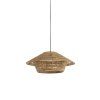 Závesná lampa Ø64x26 cm OWANA morská tráva prírodná