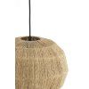 Závesná lampa Ø40x40 cm JUNNA juta prírodná
