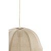 Závesná lampa Ø60x31 cm IRAVELLE prírodná