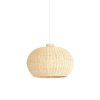 Závesná lampa Ø45x32 cm MELZOR ratan prírodná