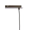 Závesná lampa 3L 103x30x143 cm BIBURY drevená prémiová hnedá+biela