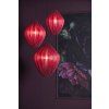 Závesná lampa Ø31x38 cm VERITA bordová