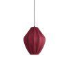Závesná lampa Ø31x38 cm VERITA bordová