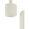 Závesná lampa 5L 105x19,5x123 cm TUFIA ľanová krémová