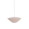 Závesná lampa Ø50x23 cm SATILLA krémová