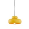Závesná lampa Ø39x20 cm NEIVA matná okrová žltá