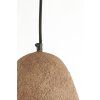 Závesná lampa Ø26x56 cm DIVALA antická tmavá terra