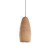 Závesná lampa Ø26x56 cm DIVALA antická tmavá terra