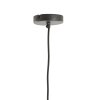 Závesná lampa Ø24x48 cm DIVALA antická tmavá terra