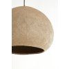 Závesná lampa Ø41x28 cm CELMIROS sivá