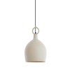 Závesná lampa Ø24x39 cm ROSERO piesková+svetlohnedá bodkovaná