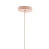 Závesná lampa Ø64x25 cm CESANO svetloružová
