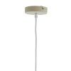 Závesná lampa Ø60x42,5 cm ZUBEDA ľanová prírodná